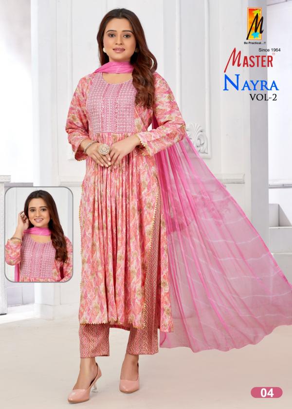 Master Nayra Vol 2  Fancy Designer Kurti Pant With Dupatta